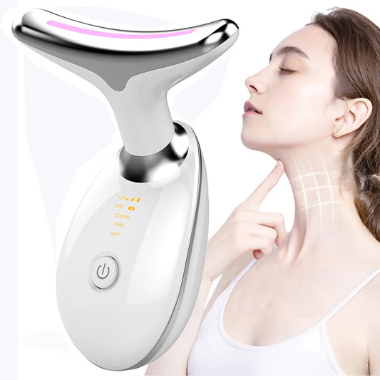 Face Lift  At Home with Pure Aura Micro Glow Massager